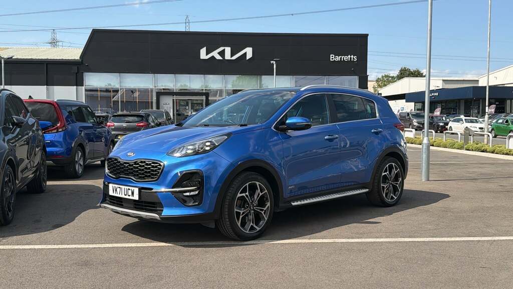 Kia Sportage 1.6 T-gdi Gt-line S Suv Dct Awd Euro 6 VK71UCW Blue #6