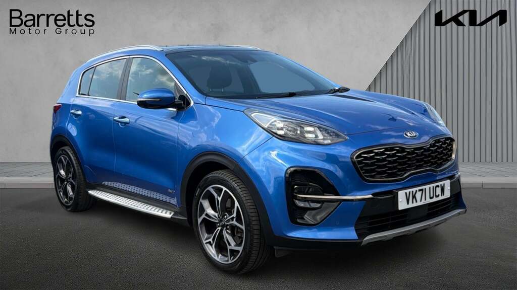 Kia Sportage 1.6 T-gdi Gt-line S Suv Dct Awd Euro 6 VK71UCW Blue