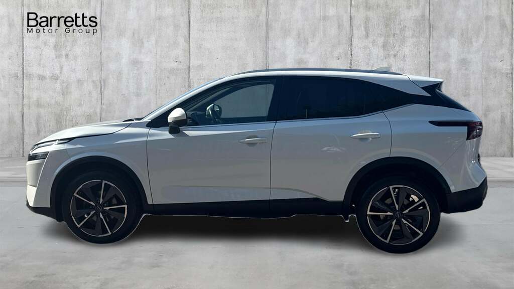 Nissan Qashqai 1.3 Dig-t Mhev Tekna Hybrid LK24XRR White #5