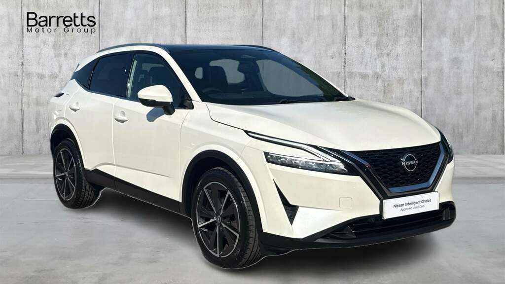 Nissan Qashqai 1.3 Dig-t Mhev Tekna Hybrid LK24XRR White