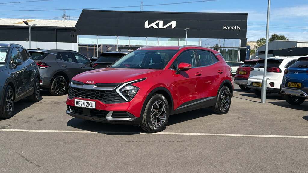 Kia Sportage 1.6 T-gdi Mhev 2 Suv Hybrid Euro Red #6