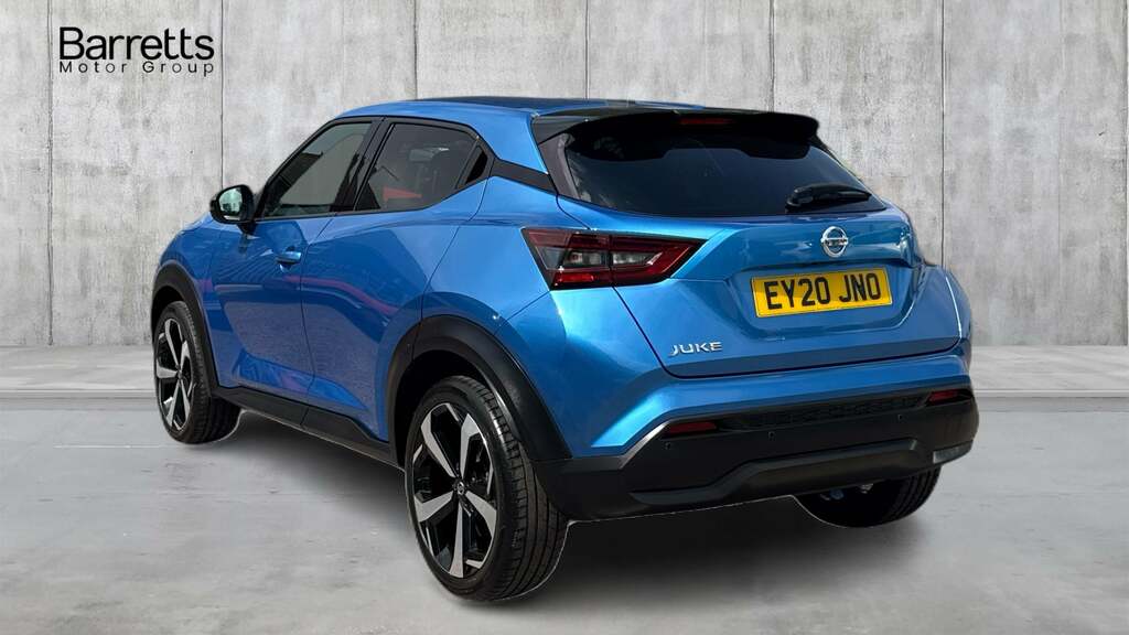 Nissan Juke 1.0 Dig-t Tekna Dct Blue #3