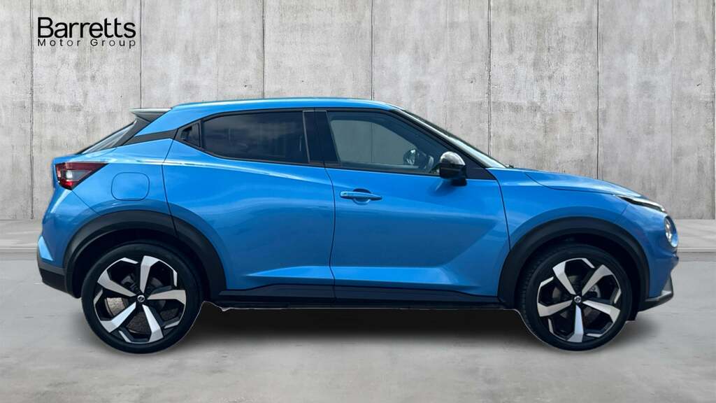 Nissan Juke 1.0 Dig-t Tekna Dct Blue #2
