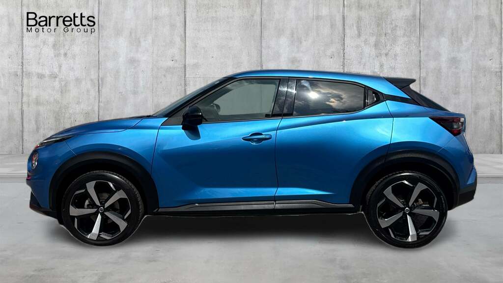 Nissan Juke 1.0 Dig-t Tekna Dct Blue #5