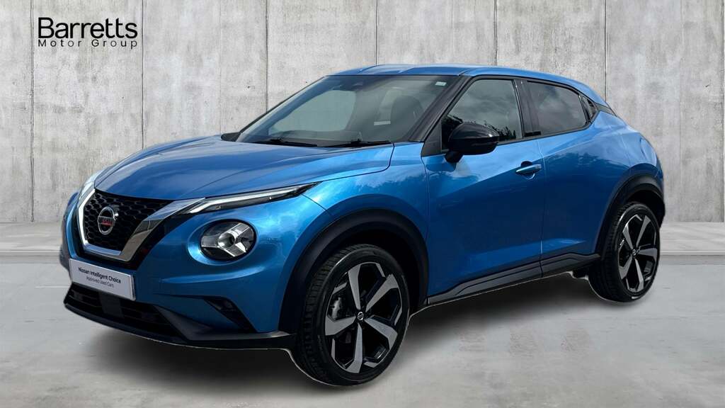 Nissan Juke 1.0 Dig-t Tekna Dct Blue #6