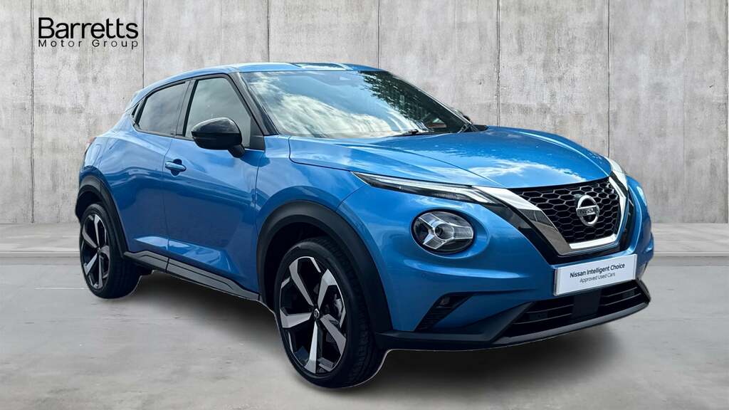 Nissan Juke 1.0 Dig-t Tekna Dct Blue