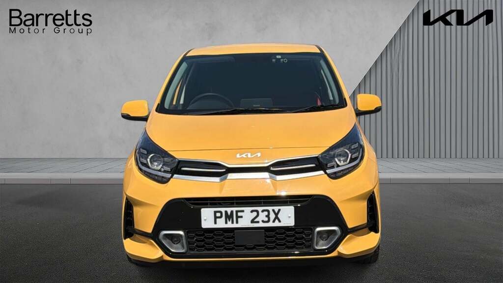 Kia Picanto 1.0 Dpi Gt-line Hatchback Amt Euro 6 S GM73FHB Yellow #5