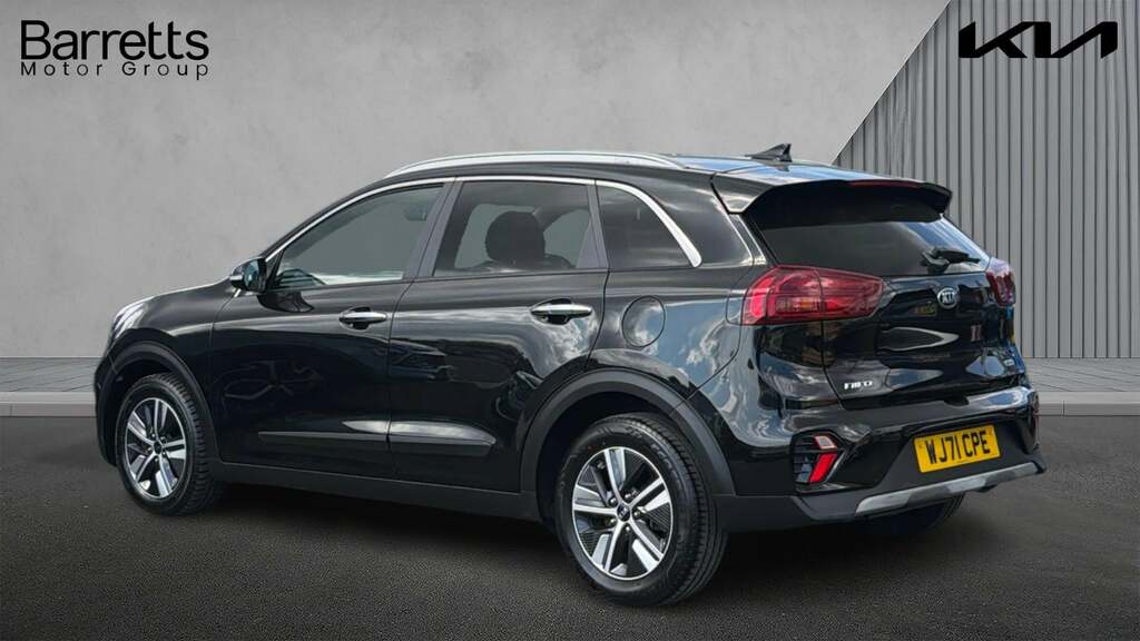 Kia Niro 1.6 Gdi 2 Suv Hybrid Dct Euro 6 Ss WJ71CPE Black #2