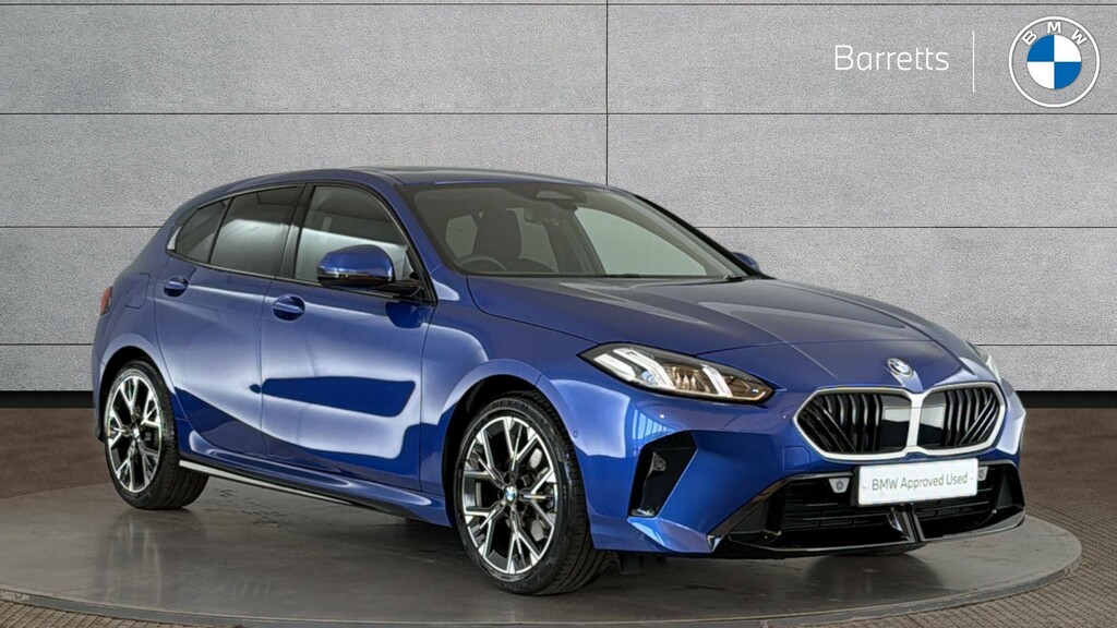 BMW 1 Series 1.5 120I Mht M Sport Hatchback Hybrid D Blue