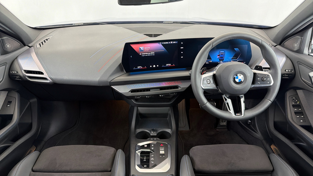 BMW 1 Series 1.5 120I Mht M Sport Hatchback Hybrid D GF25WKU Blue #4