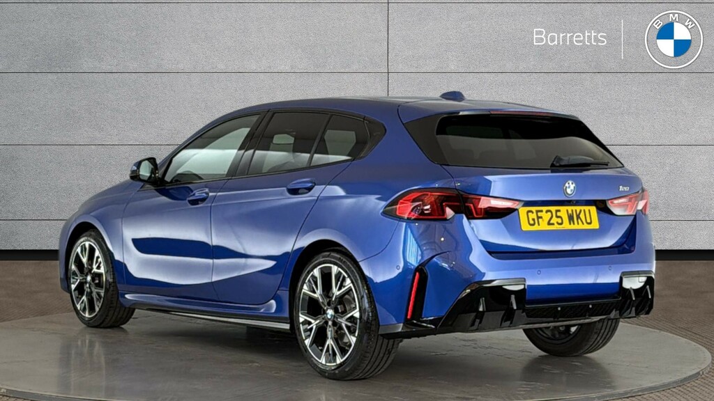 BMW 1 Series 1.5 120I Mht M Sport Hatchback Hybrid D GF25WKU Blue #2