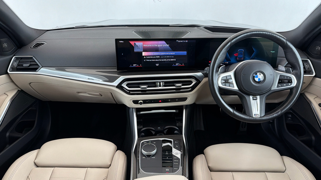 BMW 3 Series 3.0 M340d Mht Saloon Hybrid Xdrive Black #4