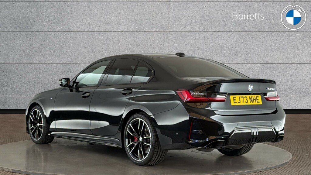 BMW 3 Series 3.0 M340d Mht Saloon Hybrid Xdrive Black #2