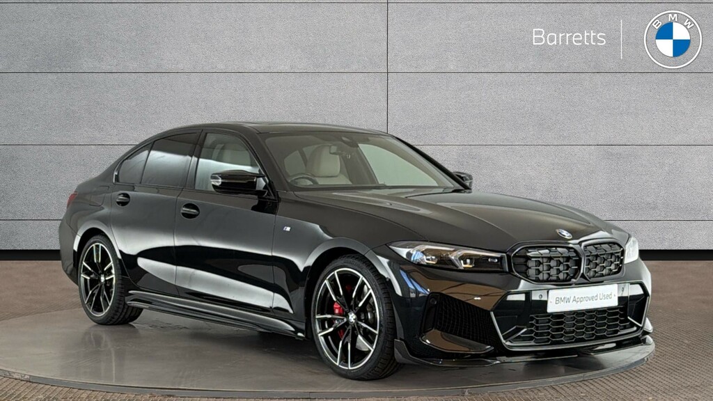 BMW 3 Series 3.0 M340d Mht Saloon Hybrid Xdrive Black