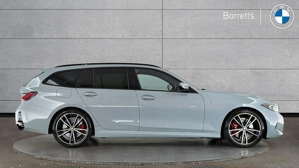 BMW 3 Series 2.0 320D Mht M Sport Touring Hybrid Aut LV72NFA Grey #3