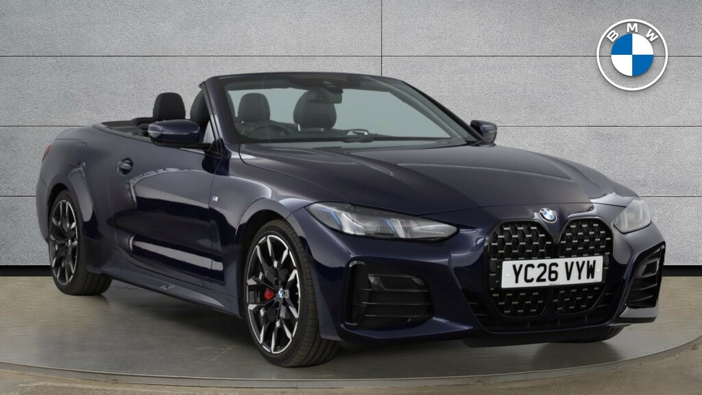 BMW 4 Series 2.0 420I M Sport Convertible Euro Blue