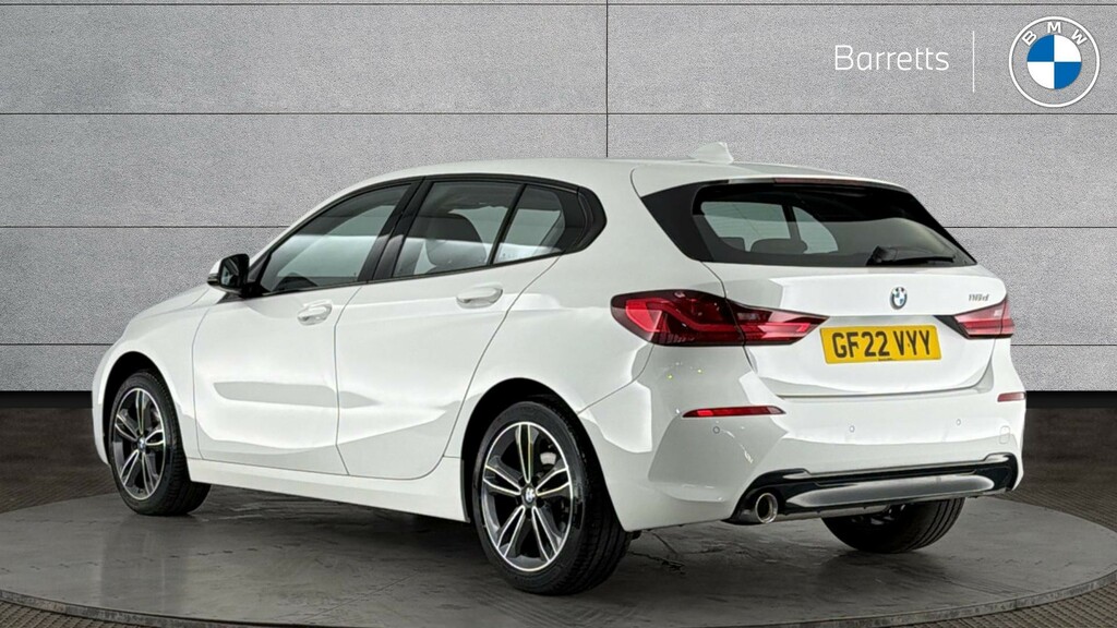 BMW 1 Series 1.5 116D Sport Lcp Hatchback E White #2
