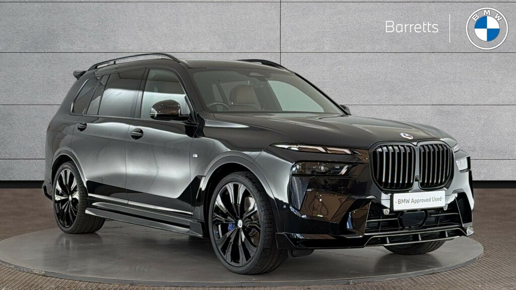 BMW X7 3.0 40D Mht M Sport Suv Hybrid Xdr Black