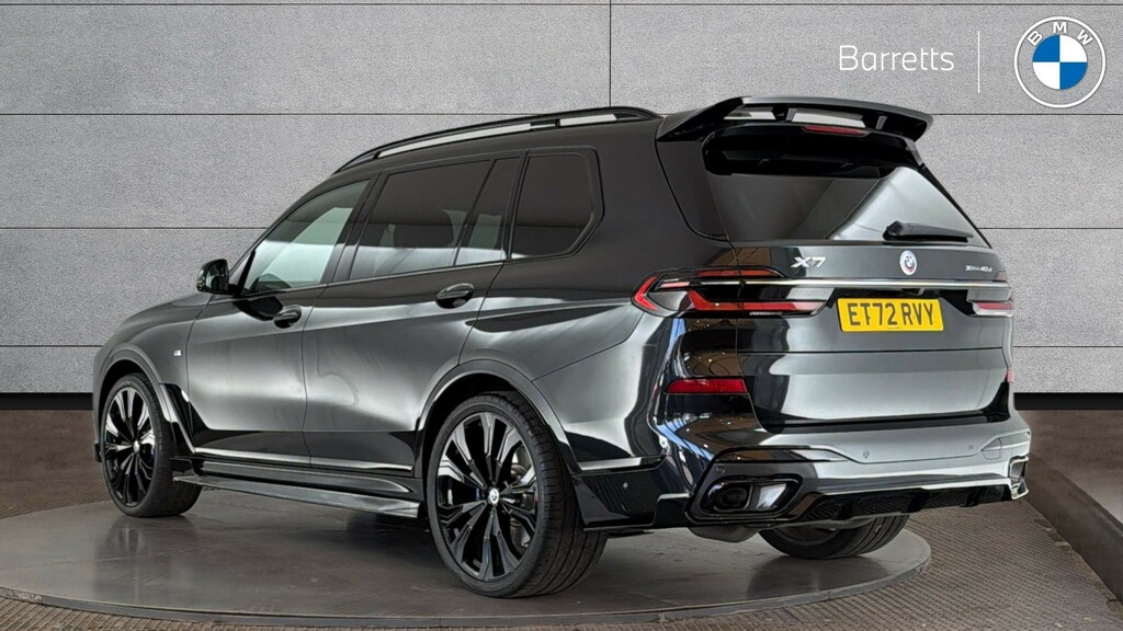 BMW X7 3.0 40D Mht M Sport Suv Hybrid Xdr Black #2