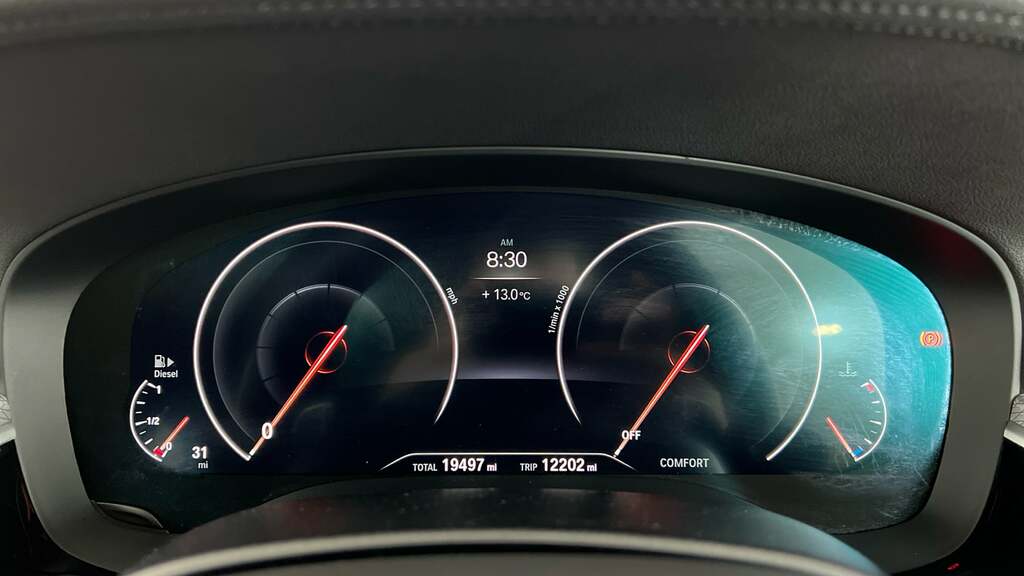 BMW 5 Series 520D Xdrive M Sport Black #9