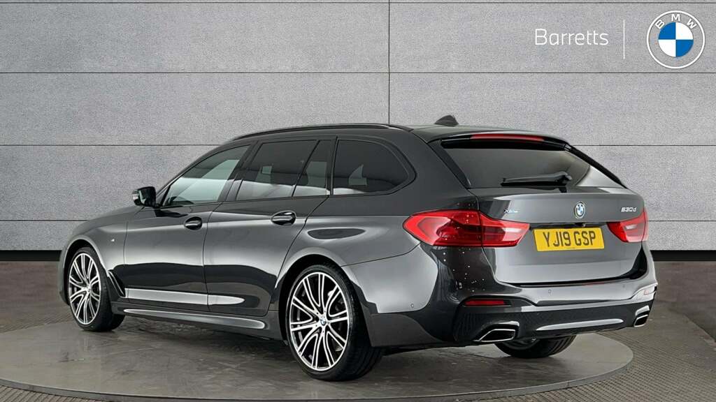 BMW 5 Series 3.0 530D M Sport Touring Xdrive Eu Grey #2