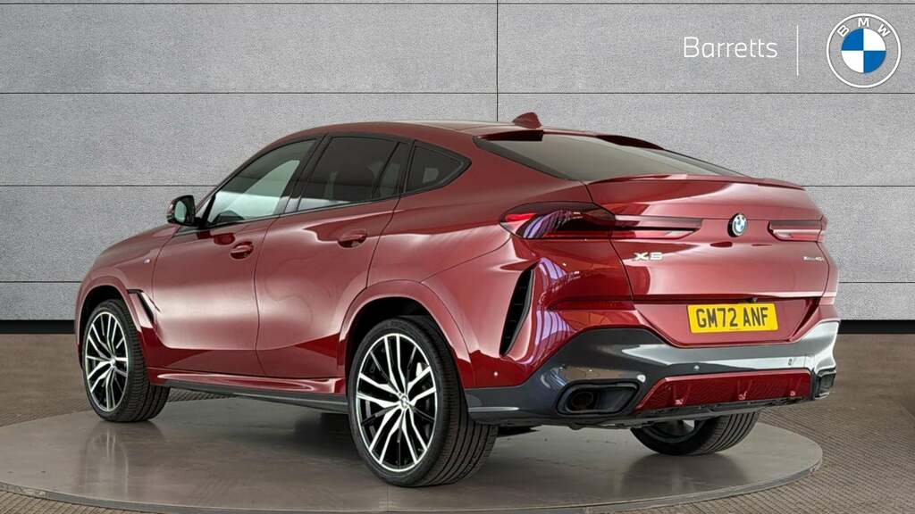 BMW X6 3.0 40I Mht M Sport Suv Hybrid Xdr Red #2