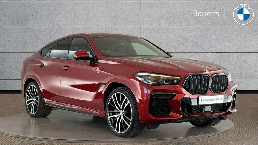 BMW X6 3.0 40I Mht M Sport Suv Hybrid Xdr Red