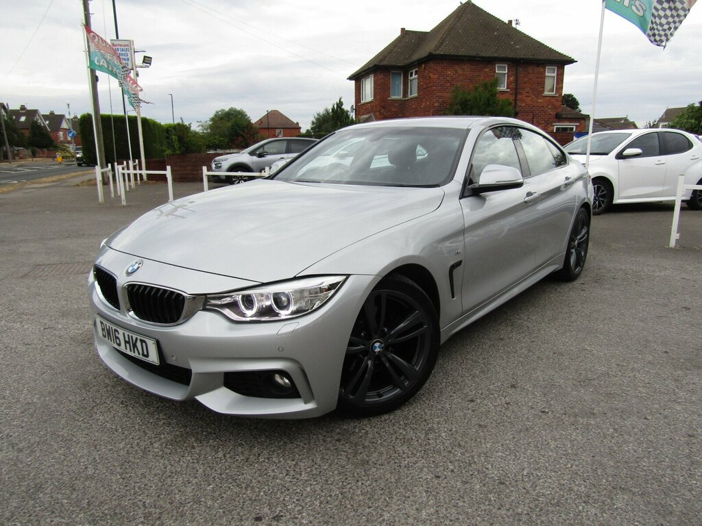 BMW 4 Series Gran Coupe 3.0 430D M Sport Euro 6 S S Silver #4