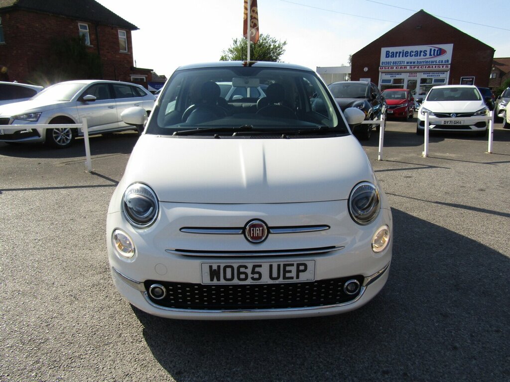 Fiat 500 1.2 Lounge Euro 6 S S White #4