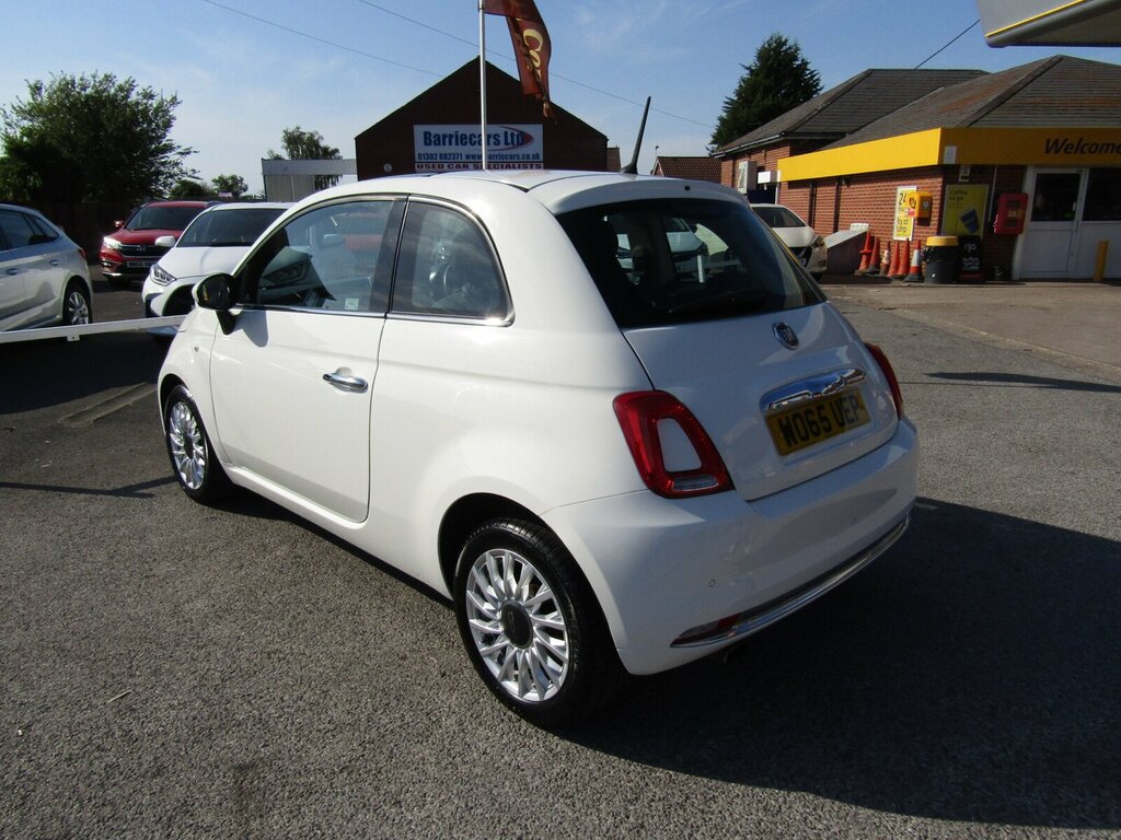 Fiat 500 1.2 Lounge Euro 6 S S White #6