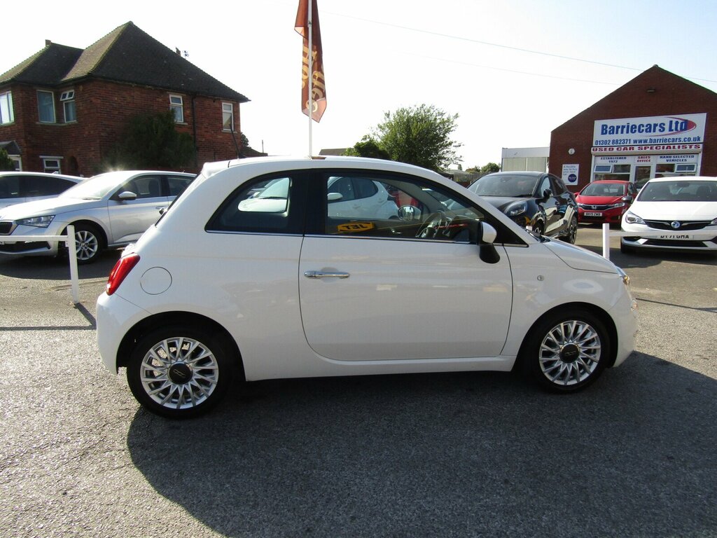 Fiat 500 1.2 Lounge Euro 6 S S White #5