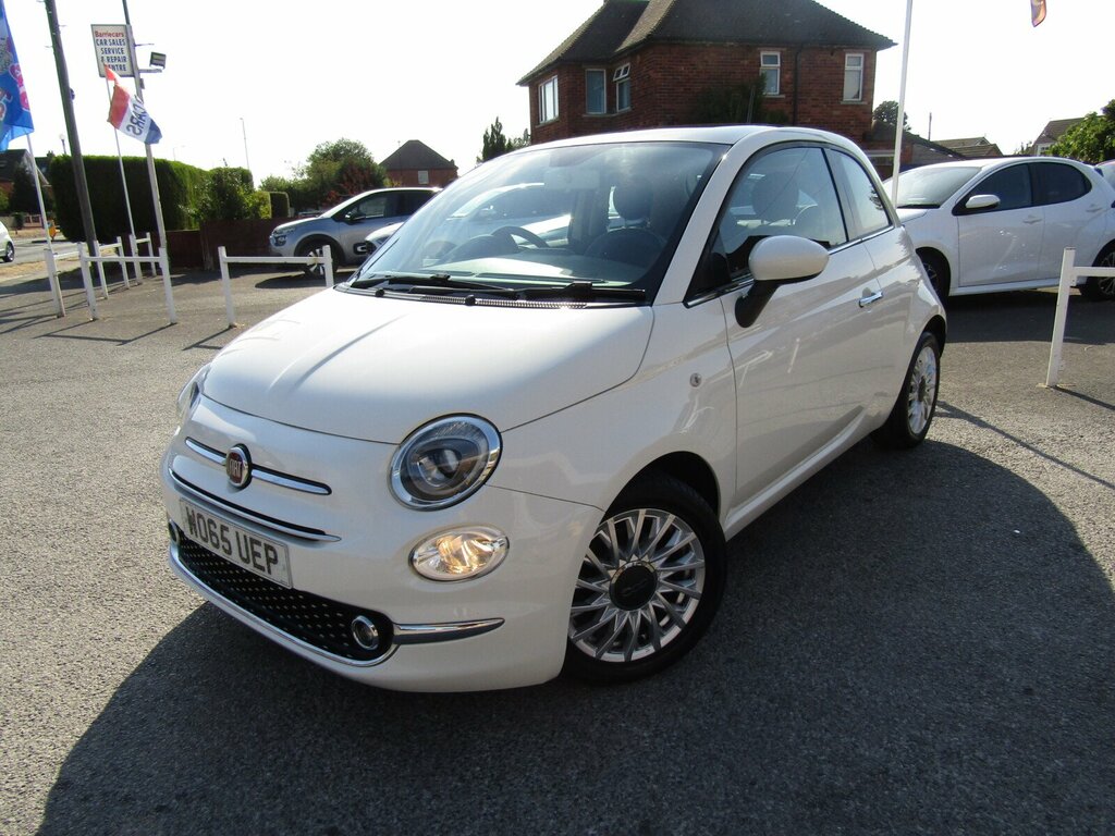 Fiat 500 1.2 Lounge Euro 6 S S White #3