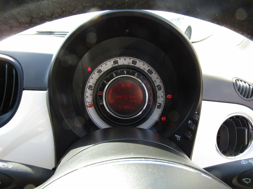 Fiat 500 Hatchback 1.2 500 My16 1.2 69Hp Lounge My16 2016 Green #16