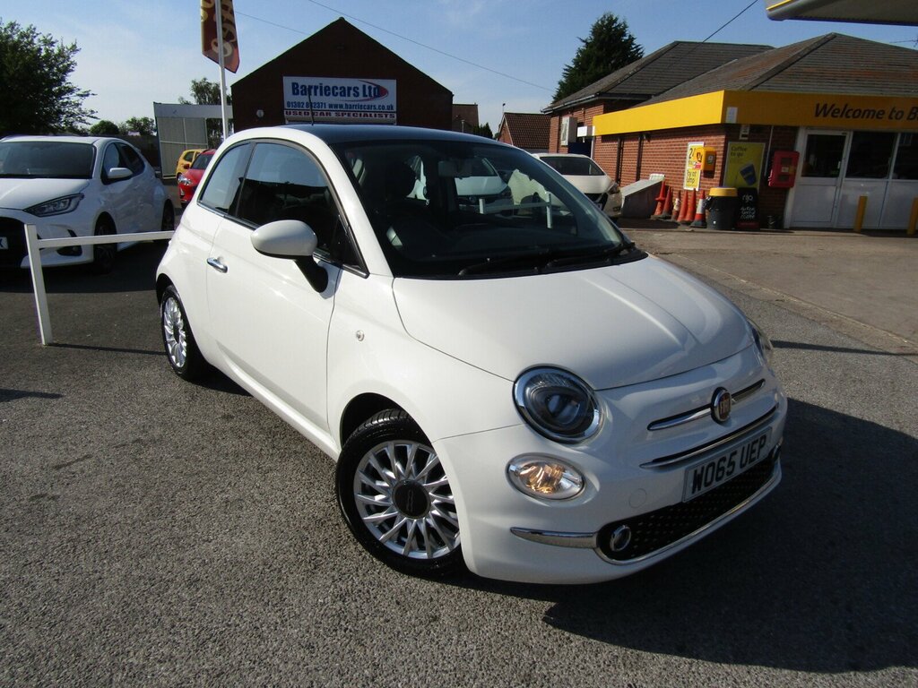 Fiat 500 1.2 Lounge Euro 6 S S White