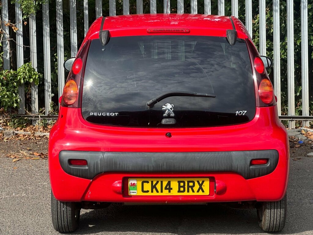 Peugeot 107 1.0 12V Allure Euro 5 Red #5