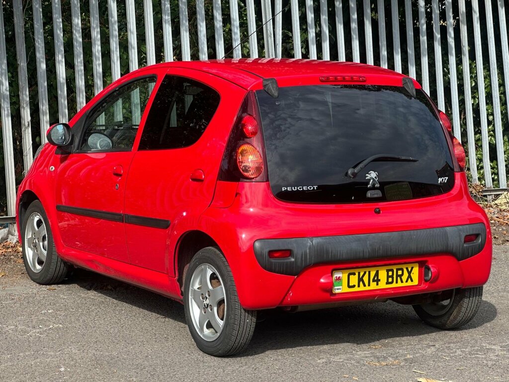 Peugeot 107 1.0 12V Allure Euro 5 Red #4
