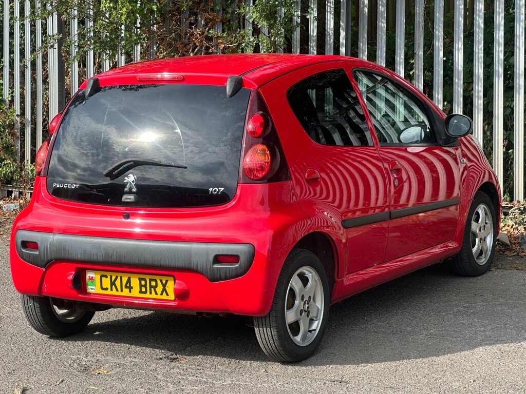 Peugeot 107 1.0 12V Allure Euro 5 Red #6