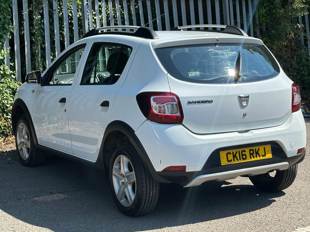 Dacia Sandero Stepway 0.9 Tce Ambiance Euro 6 Ss White #6