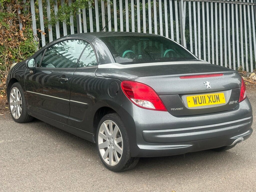 Peugeot 207 CC 1.6 Vti Gt Euro 5 Grey #4