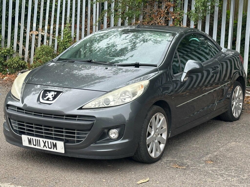 Peugeot 207 CC 1.6 Vti Gt Euro 5 Grey #3