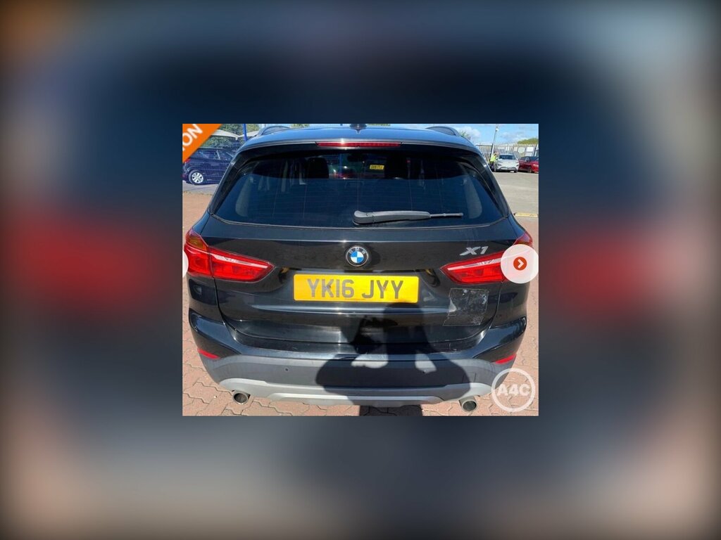 BMW X1 2.0 20D Xline Xdrive Euro 6 Ss Black #4