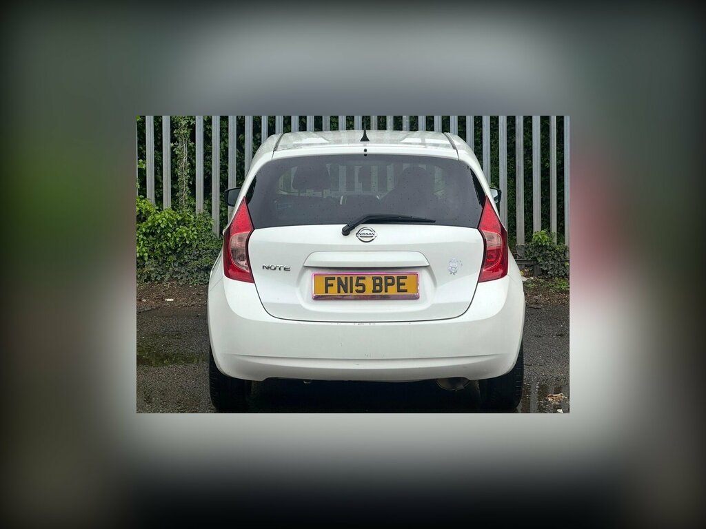 Nissan Note 1.2 12V Acenta Premium Euro 5 Ss FN15BPE White #5
