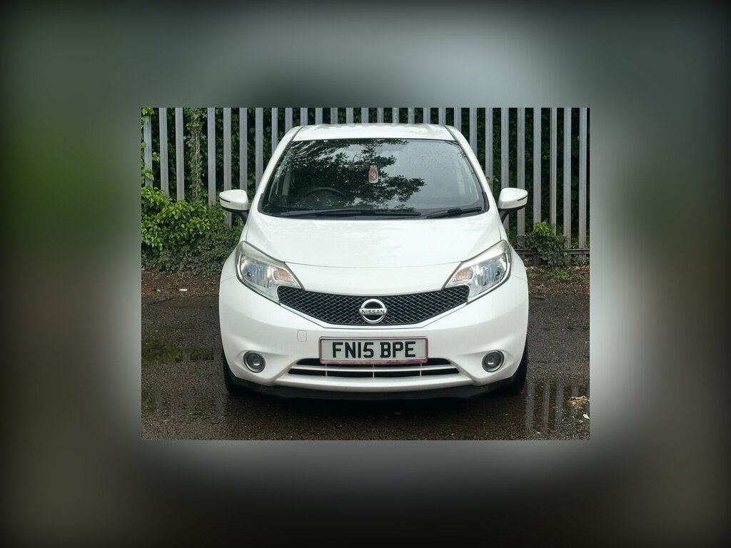 Nissan Note 1.2 12V Acenta Premium Euro 5 Ss FN15BPE White #3