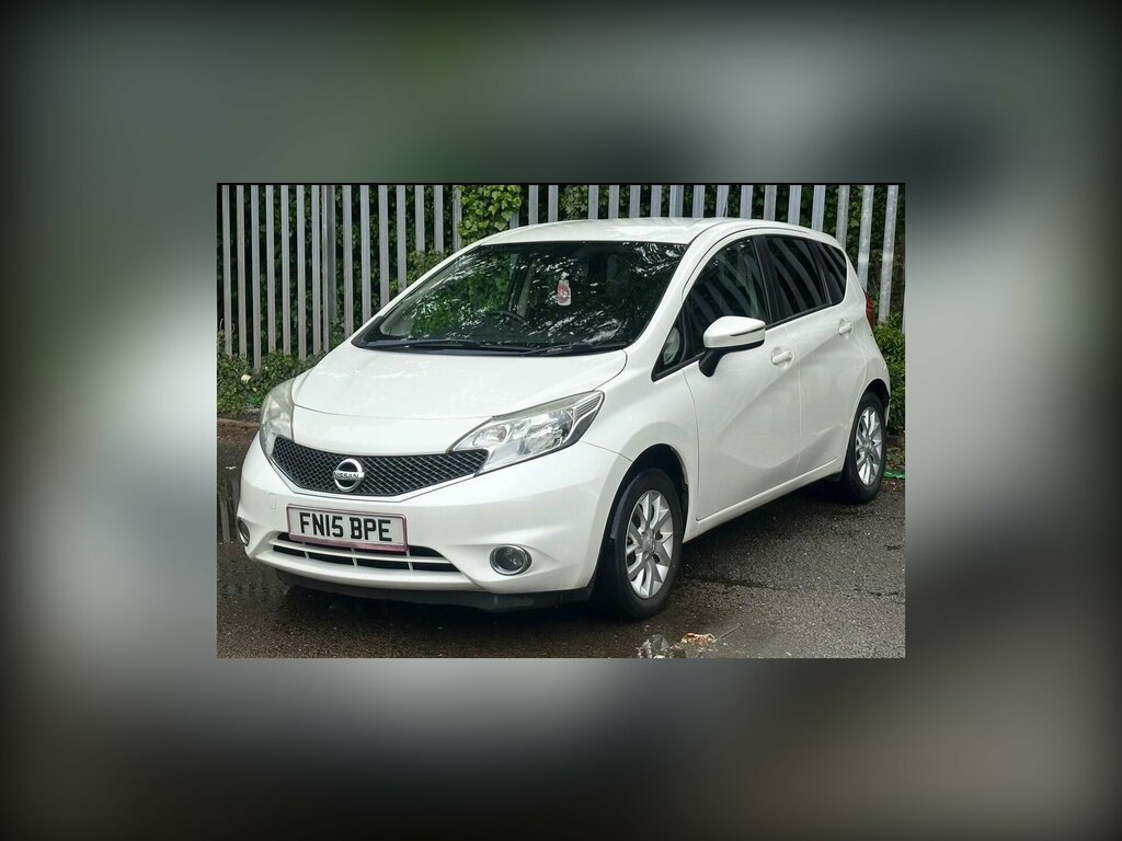Nissan Note 1.2 12V Acenta Premium Euro 5 Ss FN15BPE White #2