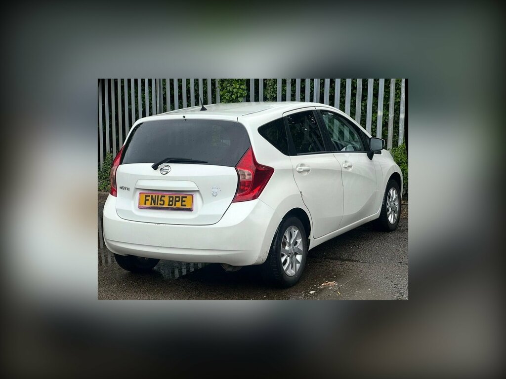 Nissan Note 1.2 12V Acenta Premium Euro 5 Ss FN15BPE White #4