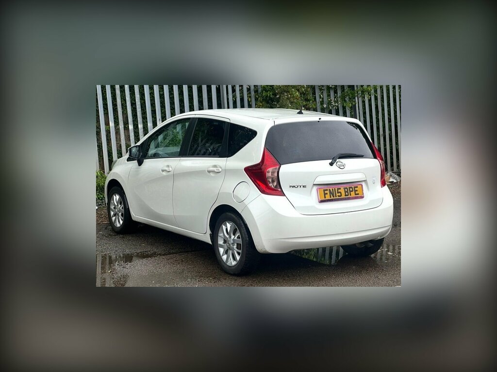 Nissan Note 1.2 12V Acenta Premium Euro 5 Ss FN15BPE White #6
