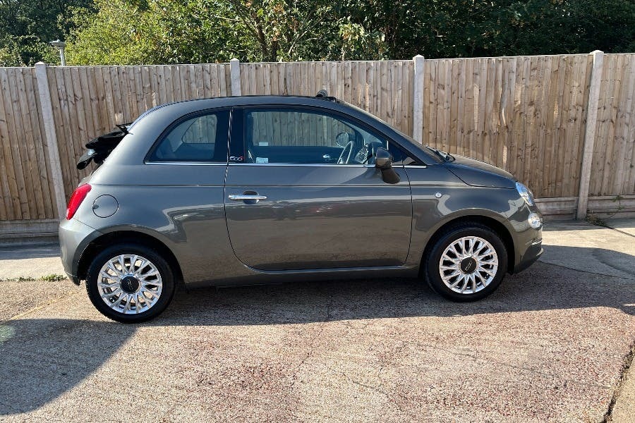 Fiat 500C 1.2 Lounge Convertible Ss Grey #2