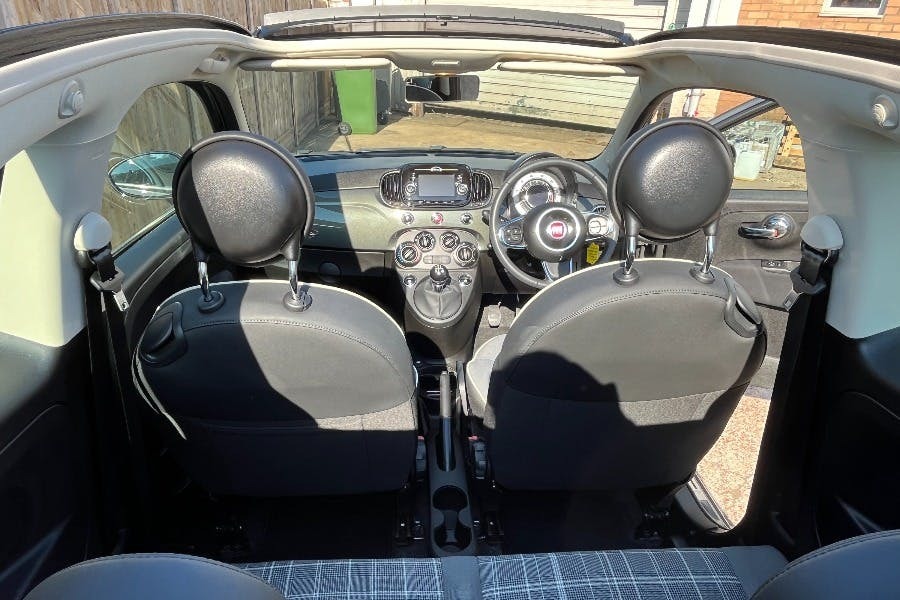 Fiat 500C 1.2 Lounge Convertible Ss Grey #4