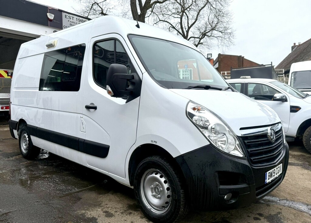 Vauxhall Movano Welfare 2.3 Cdti 3500 Welfare Mess Van Crew Ideal