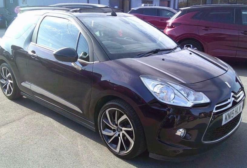 Citroen DS3 Convertible D Style E-hdi Purple #4